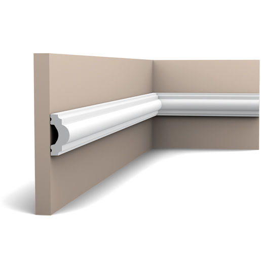 Orac Wandleiste PX 120F 200cm 4,0 x 1,9 cm flexibel (Axxent)
